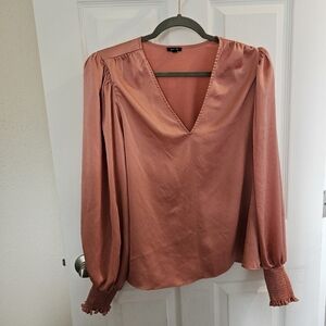 Express Women's Rust Blouse